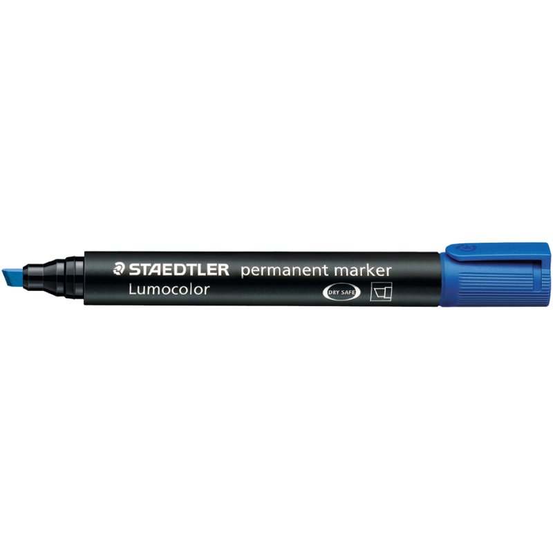 STAEDTLER Lumocolor marqueur permanent, rouge, rechargeable, 2,0-5,0 mm
