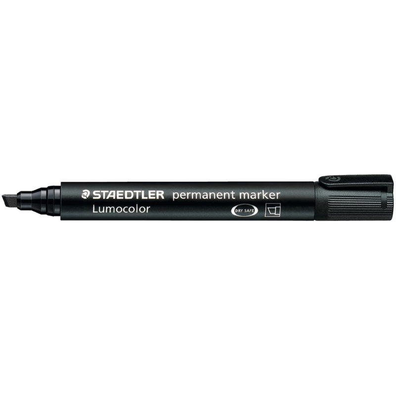 STAEDTLER Lumocolor marqueur permanent, rouge, rechargeable, 2,0-5,0 mm