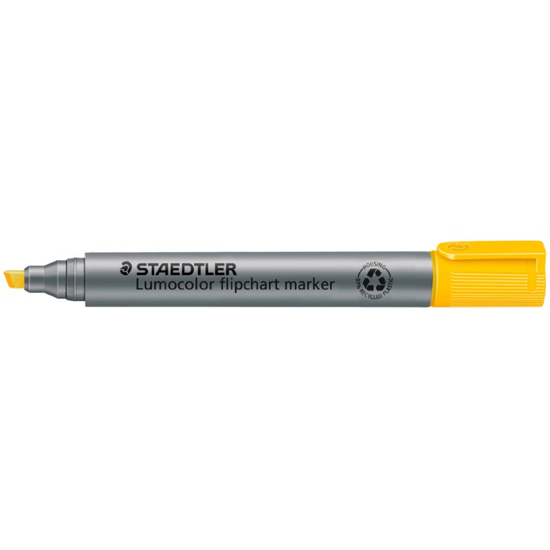 STAEDTLER Lumocolor flipchart marker 356B, navulbaar, grijs, 2,0-5,0 mm