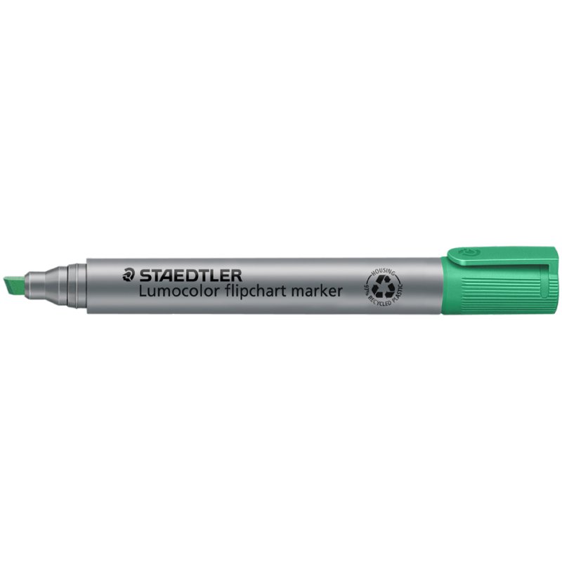 STAEDTLER Lumocolor flipchart marker 356B, navulbaar, grijs, 2,0-5,0 mm