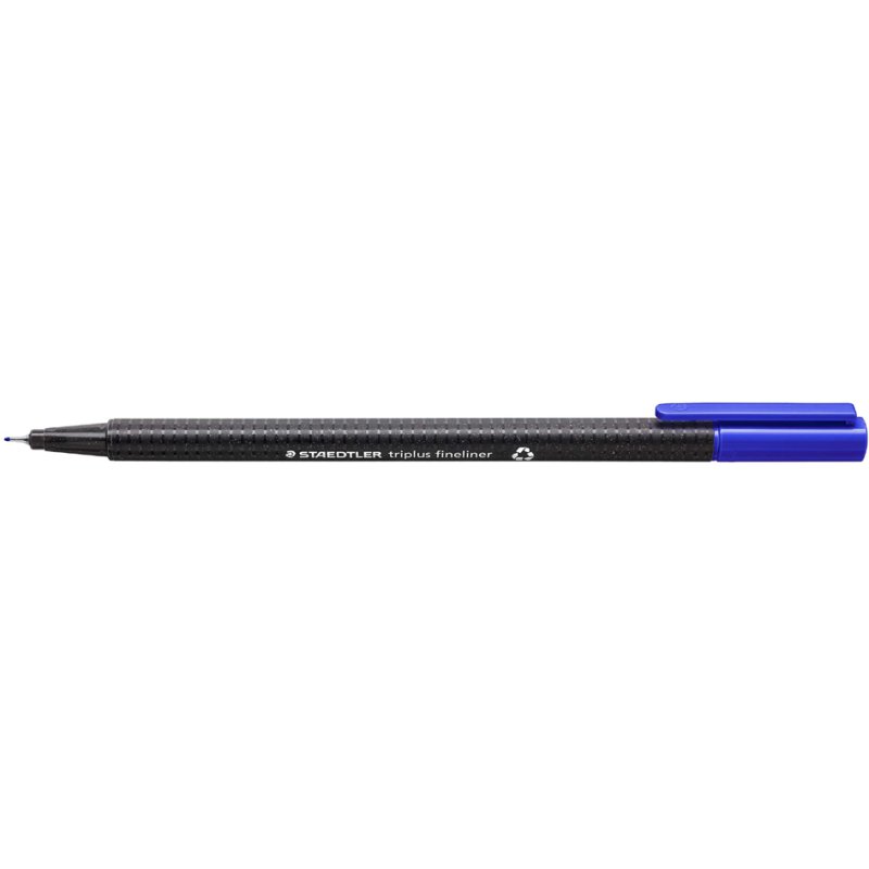 STAEDTLER fineliner triplus, blauw, 0,3 mm