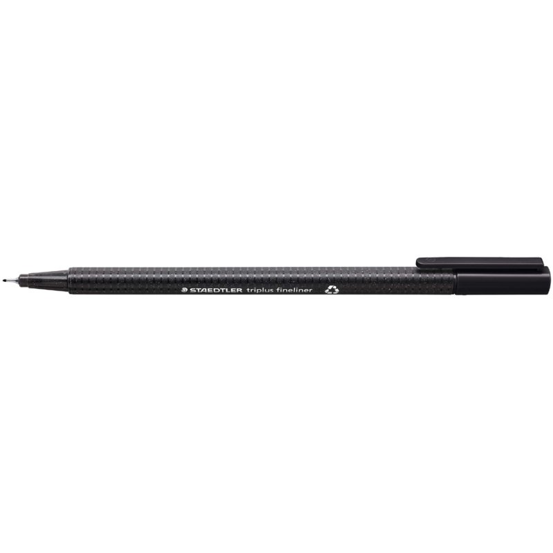 STAEDTLER fineliner triplus, blauw, 0,3 mm