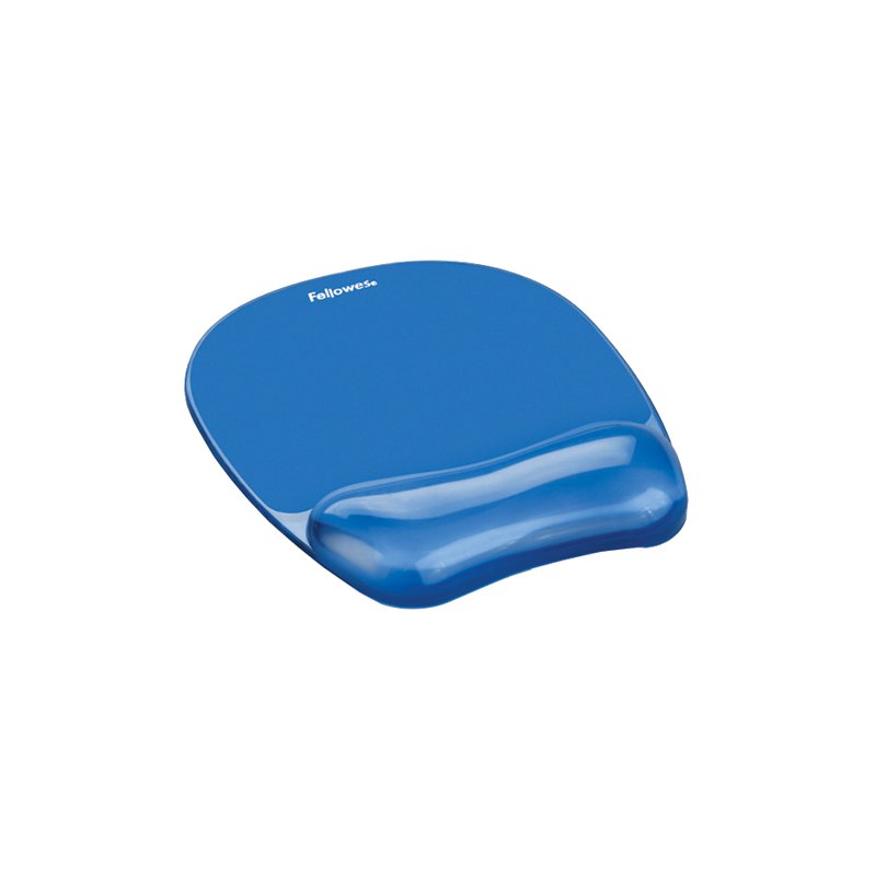 Fellowes tapis de souris avec repose-poignet Crystals Gel, gel cristal transparent, violet