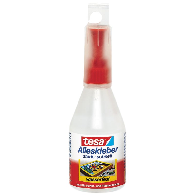 tesa all-purpose glue, plastic bottle, 1,750 g