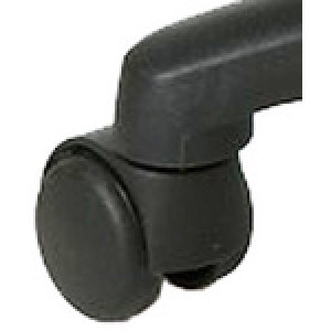 Topstar vloerbeschermrollen voor bureaustoelen, voor tapijt, 50 mm diameter, 5 stuks