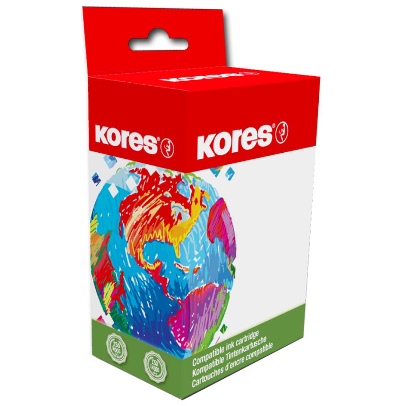 Cartouche d'encre rechargeable Kores CL-541XL, couleur, 16 ml
