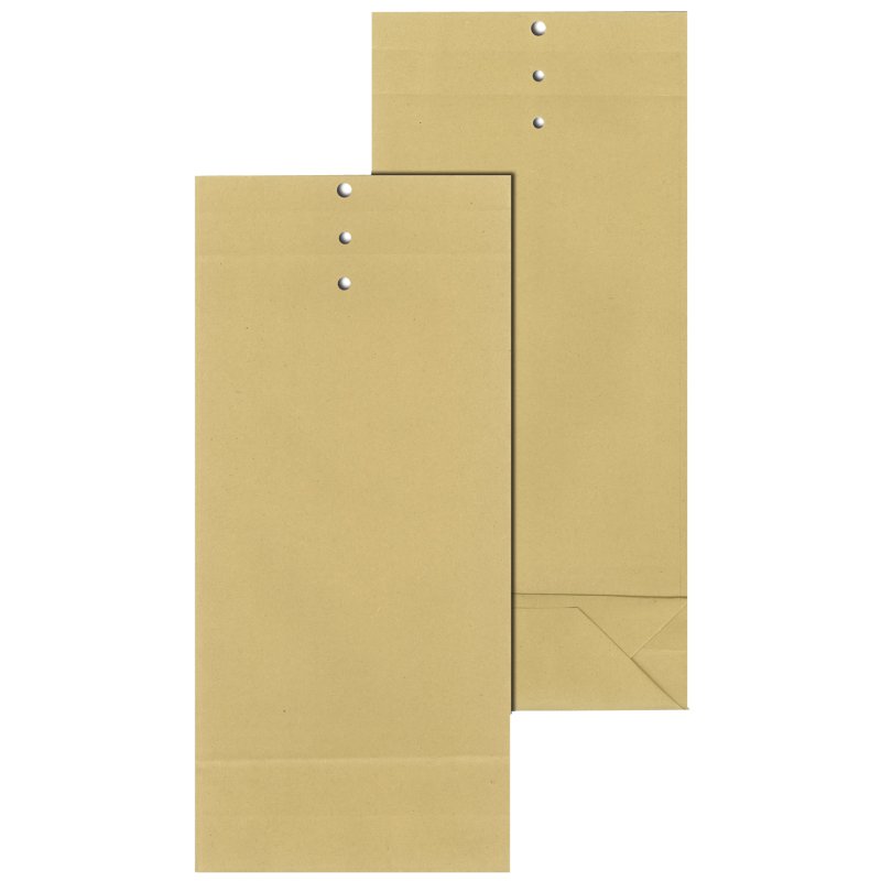 MAILmedia sample bags, 2x perforated, 3x perforated, brown, 245×100 mm, 250 pieces
