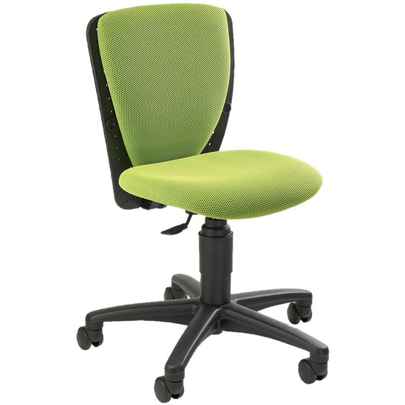 Topstar kinderbureaustoel HIGH S'COOL, appelgroen, ergonomisch, 60 kg draagkracht