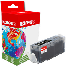 Kores inktcartridge G1514BK vervangt Canon CLI-526BK, zwart, 9,0 ml
