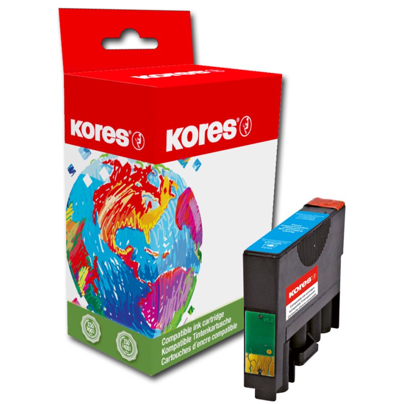 Kores inktcartridge G1645M vervangt EPSON T9443, magenta, 43 ml