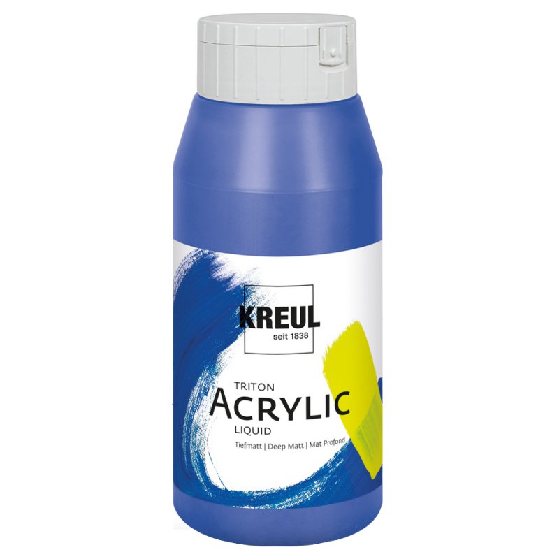 KREUL acrylverf Triton Acrylic Liquid, permanent groen, 750 ml
