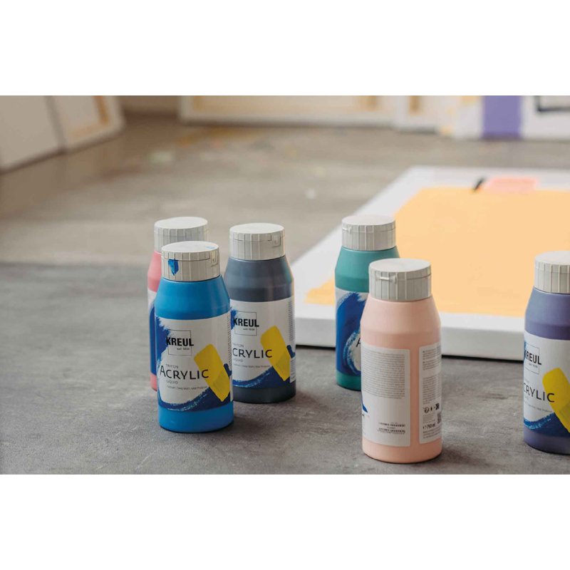 KREUL acrylverf Triton Acrylic Liquid, permanent groen, 750 ml
