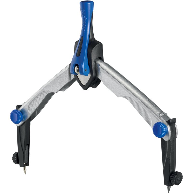 Maped set de compas Technic Concept, 4 pièces, bleu, max 360 mm
