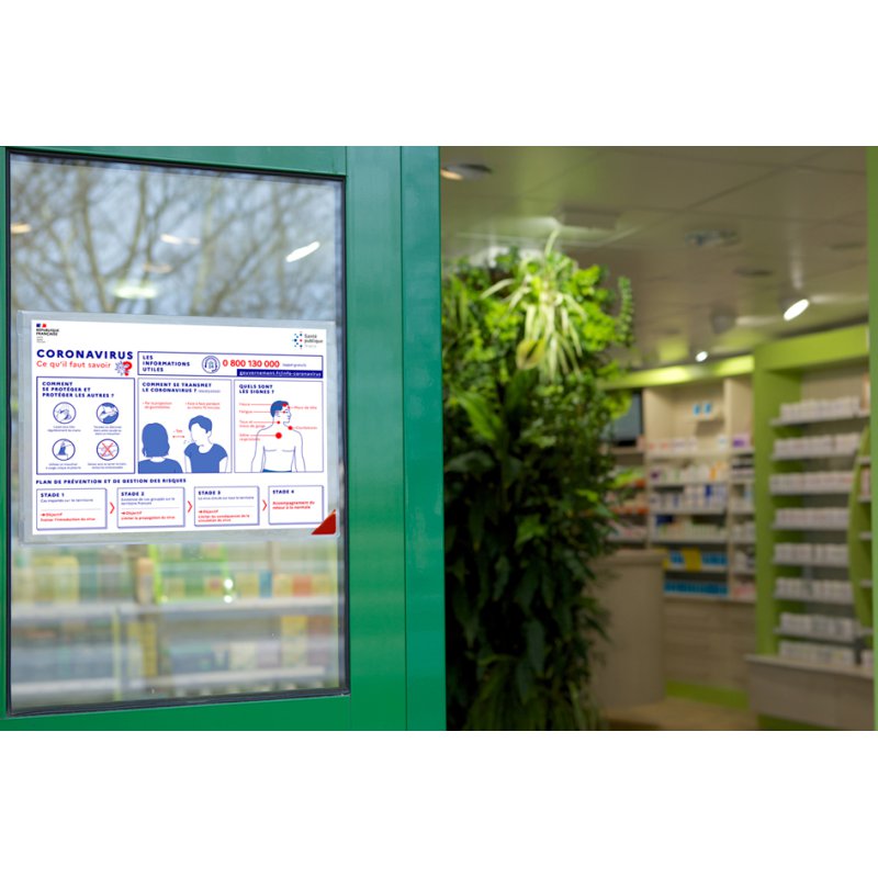djois magnetische documenthoezen A4, transparant, gekleurde sluiting, 5 stuks