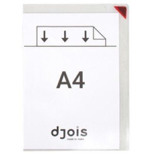 djois magneettas Kang Easy Click, A3, rood, 2 stuks