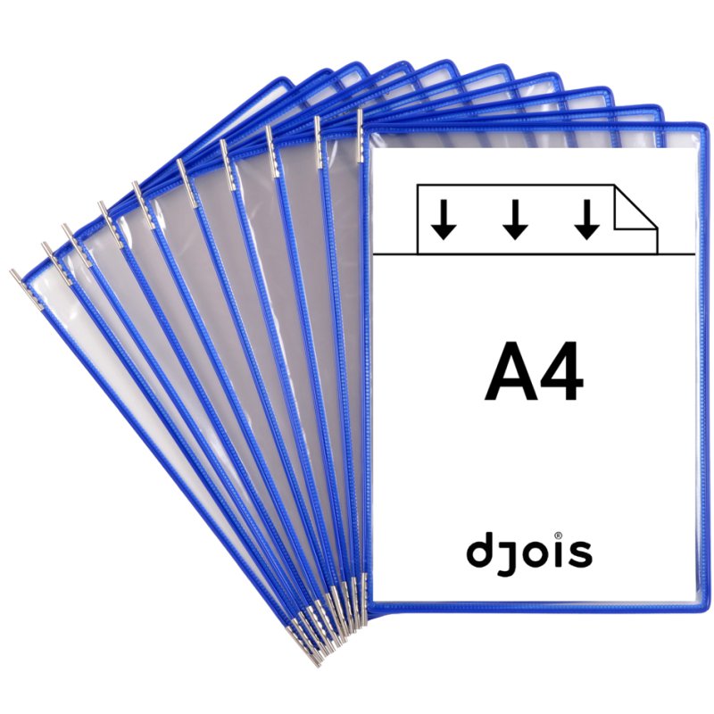 djois draaitafel met rotatiepunt, A4, rood, 10 stuks