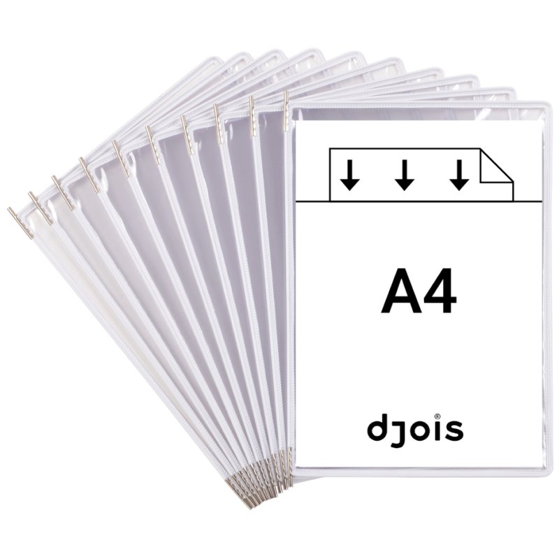 djois draaitafel met rotatiepunt, A4, rood, 10 stuks