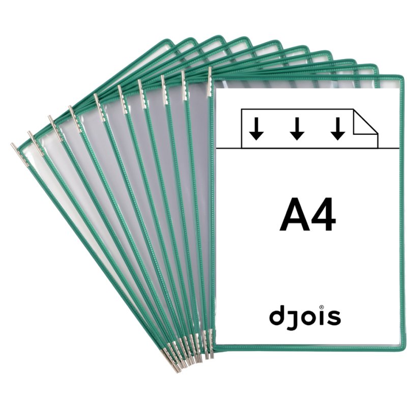 djois draaitafel met rotatiepunt, A4, rood, 10 stuks