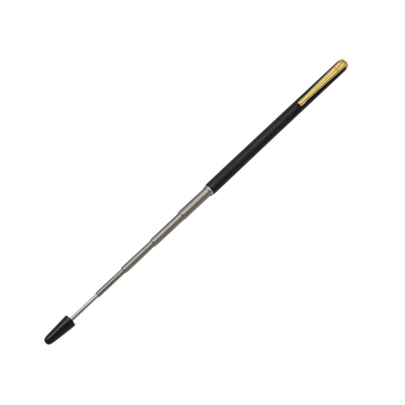 WEDO baguette télescopique amovible, 126 mm, noir mat/chromé