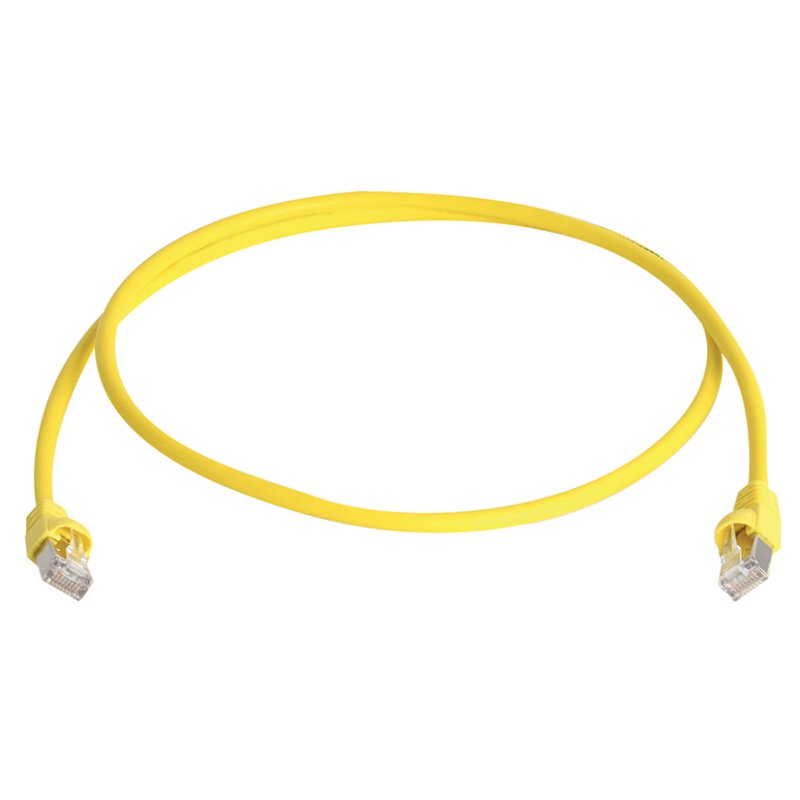 Telegärtner câble de brassage Cat.6A S/FTP, blanc, 0,25 m