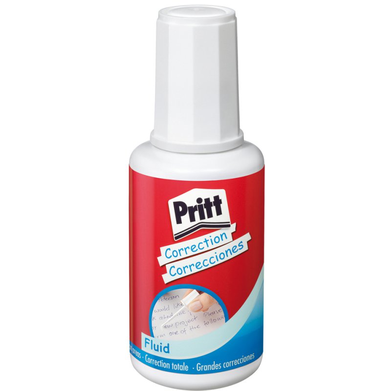 Pritt correction fluid, white, 20 ml