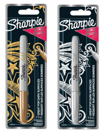 Sharpie permanente marker metallic, zilver, 1,4 mm