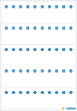 HERMA diepvrieslabels, 26×40 mm, felrood, 48 stuks