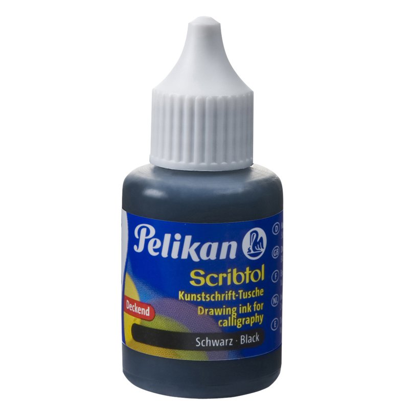 Pelikan encre calligraphique Scribtol, noir, 30 ml