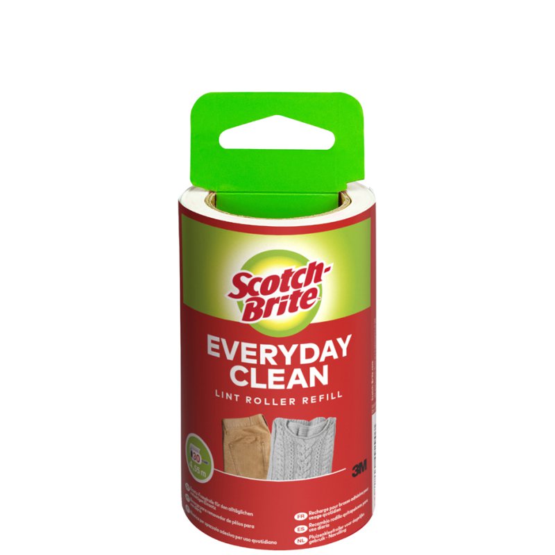 Scotch Brite rouleau anti-peluches, 30 feuilles, 4,5 m