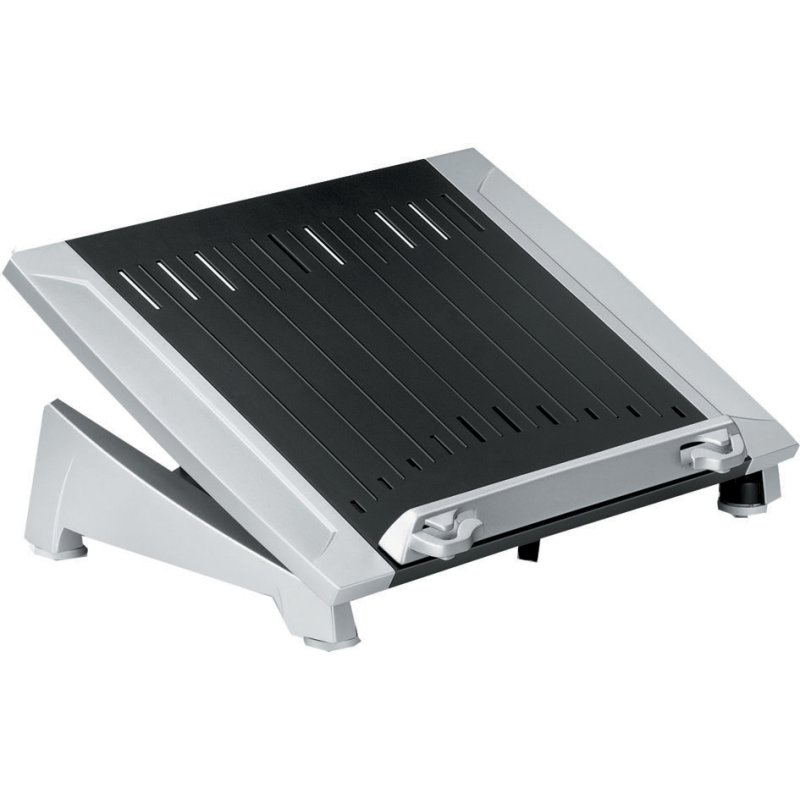 Fellowes laptopstandaard Plus Office Suites, zilver, hoogte verstelbaar, 5 kg draagkracht