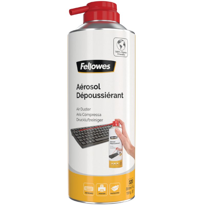 Fellowes perslucht reiniger, HFC-vrij, 400 ml