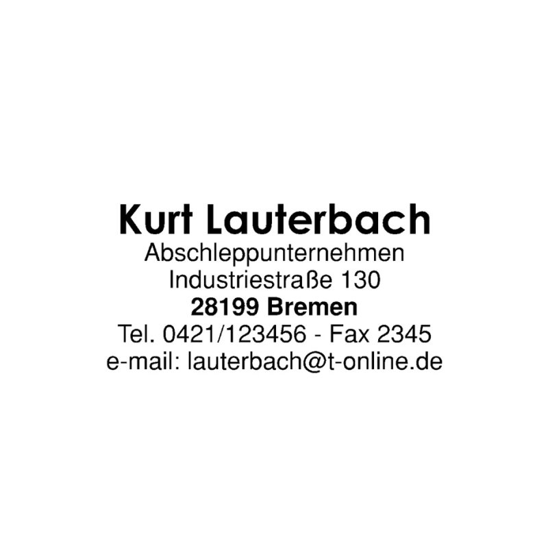 trodat tekststempel 4913 Printy 4.0, zelfkleurend, vuurrood, 58×22 mm