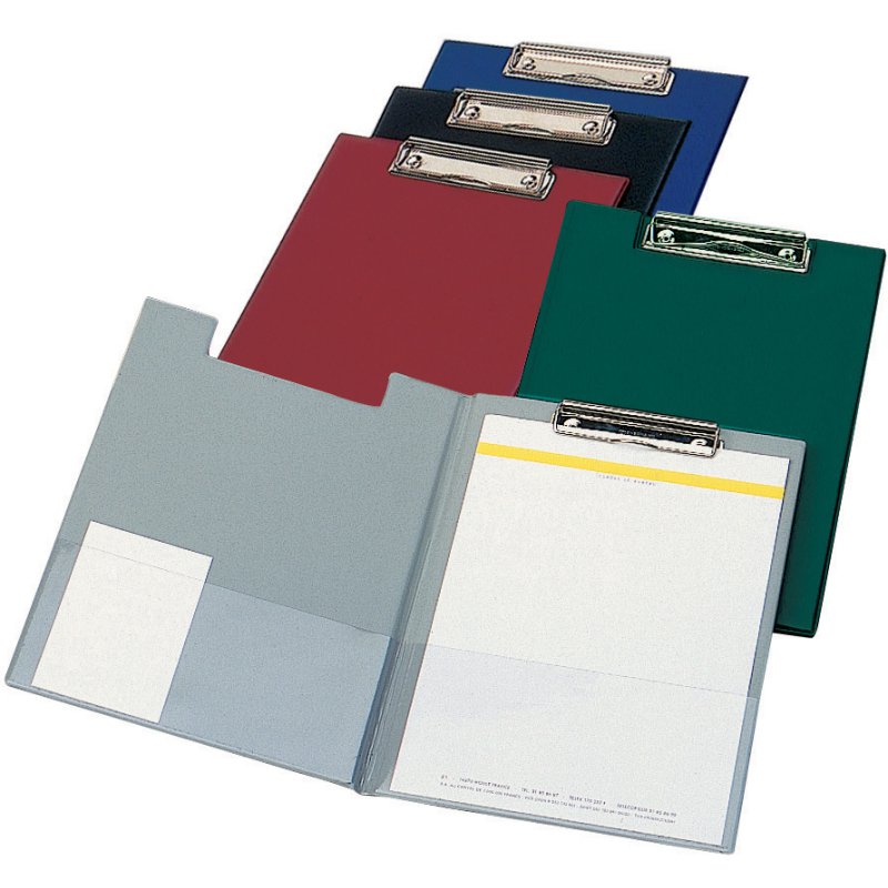 Oxford Porte-bloc, 240 × 340 mm, couleur assortie, PVC