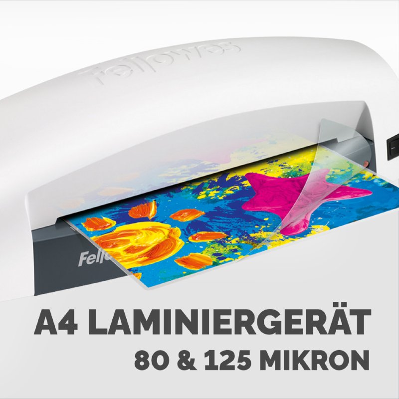 Fellowes plastifieuse Lunar A4, gris clair, 220 mm