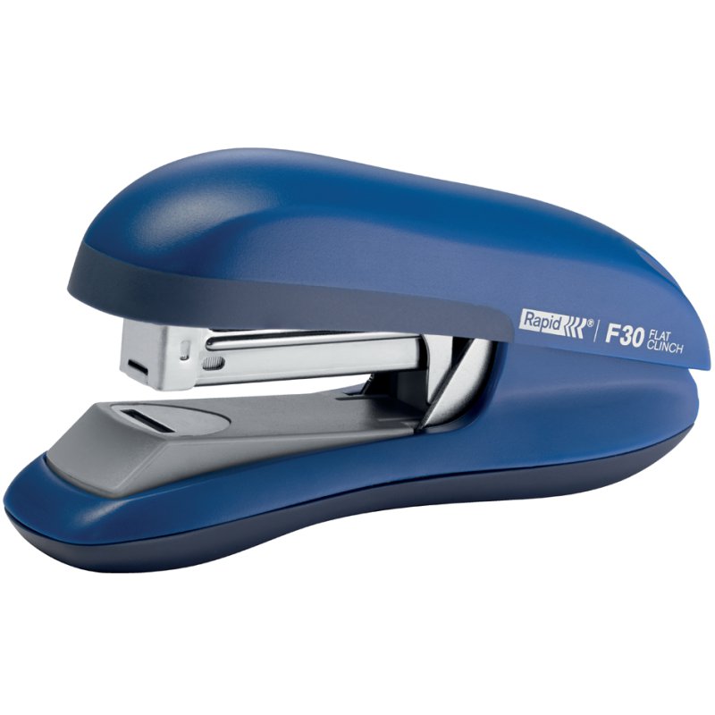 Rapid nietmachine F30, blauw, 30 vel, 55 mm inlegdiepte