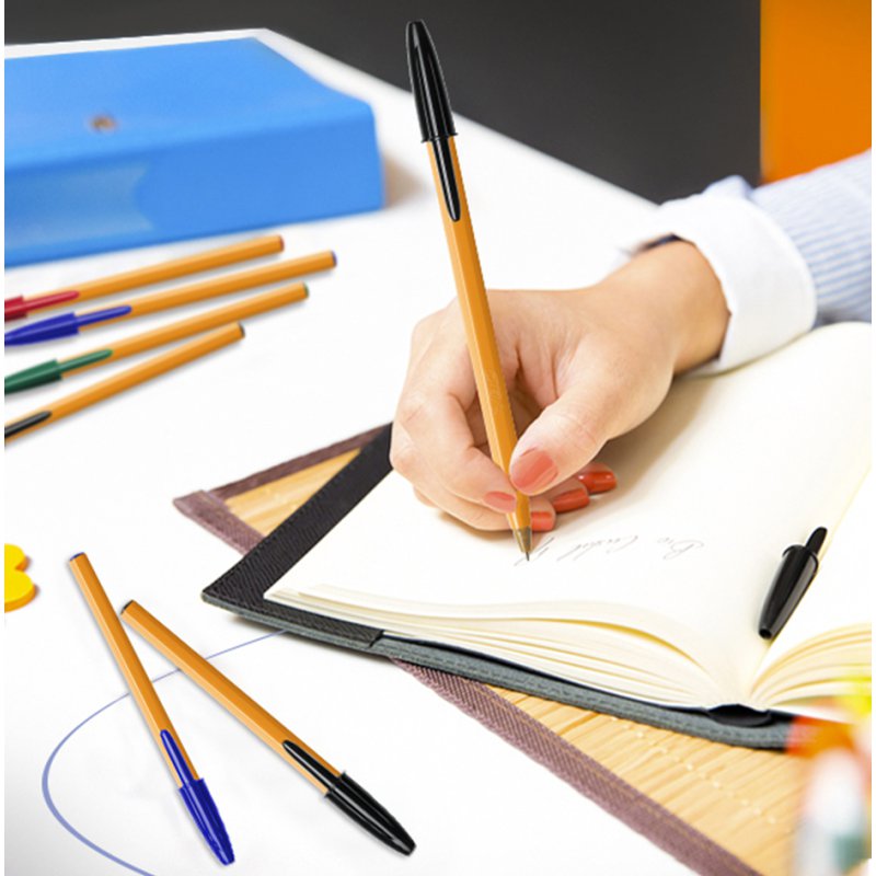 Bic stylo Orange, rouge, 0,30 mm, hexagonal