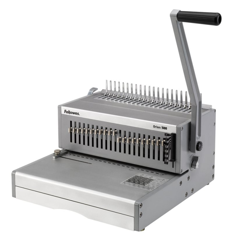 Fellowes plastic binding machine Orion, silver, A4, 30 sheet punch capacity