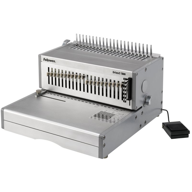 Fellowes plastificateur Orion électrique, jusqu'à A4, argent, capacité perforation 30 feuilles