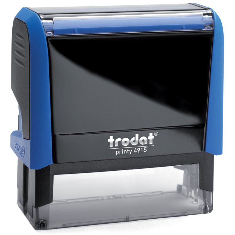 trodat tekststempel automaat Printy 4915 4.0, 7-regels, blauw, zelfinkleurend