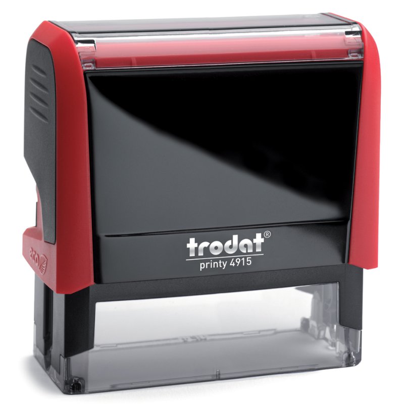 trodat tekststempel automaat Printy 4915 4.0, 7-regels, blauw, zelfinkleurend