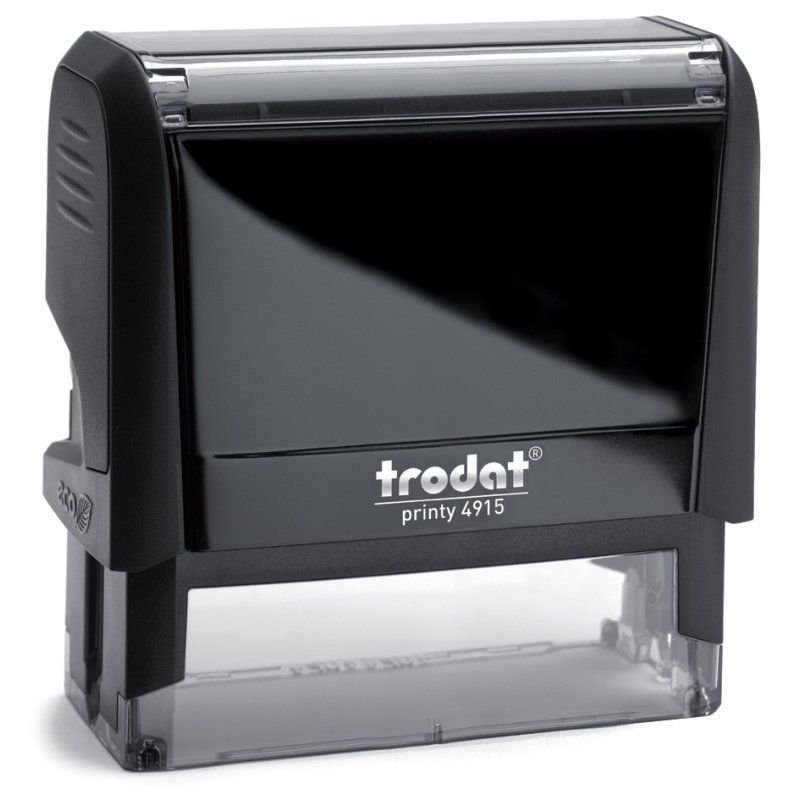 trodat tekststempel automaat Printy 4915 4.0, 7-regels, blauw, zelfinkleurend