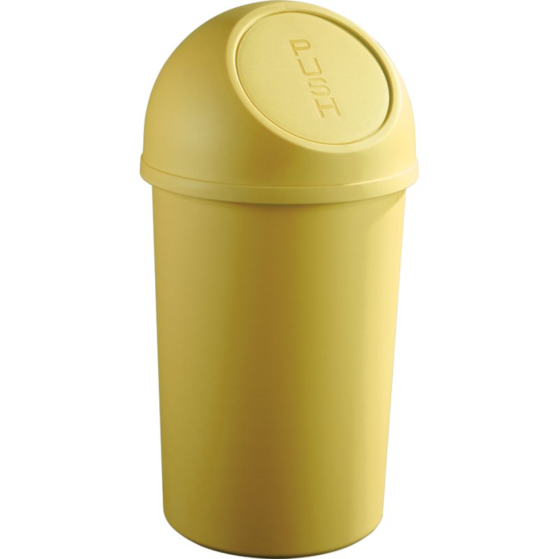 helit afvalbak the flip, 45 liter, blauw, push-inwerpklep