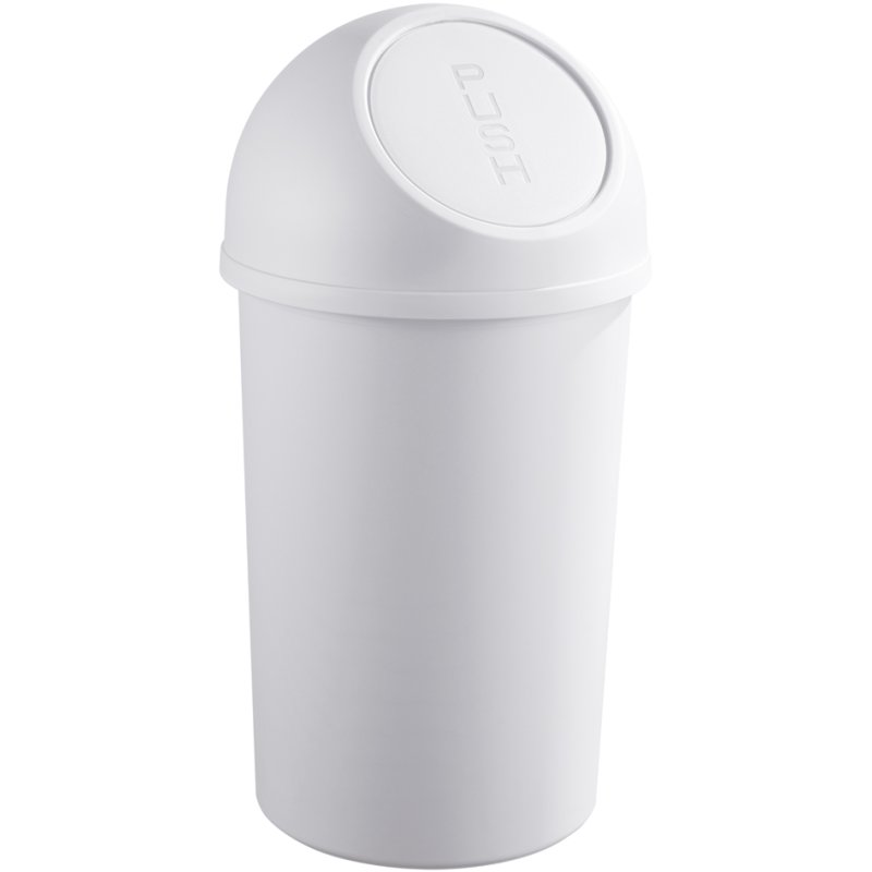 helit afvalbak the flip, 45 liter, blauw, push-inwerpklep