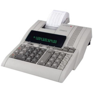 OLYMPIA Printende bureaurekenmachine CPD-3212S, grijs, 12-stellig