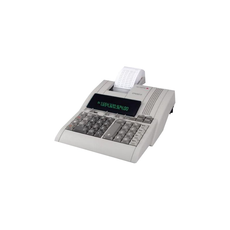 OLYMPIA Printende bureaurekenmachine CPD-3212S, grijs, 12-cijferig