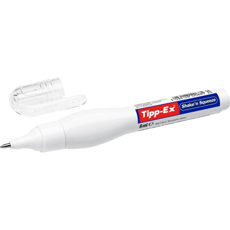 Tipp-Ex correctiestift Shake'n Squeeze, wit, 8 ml