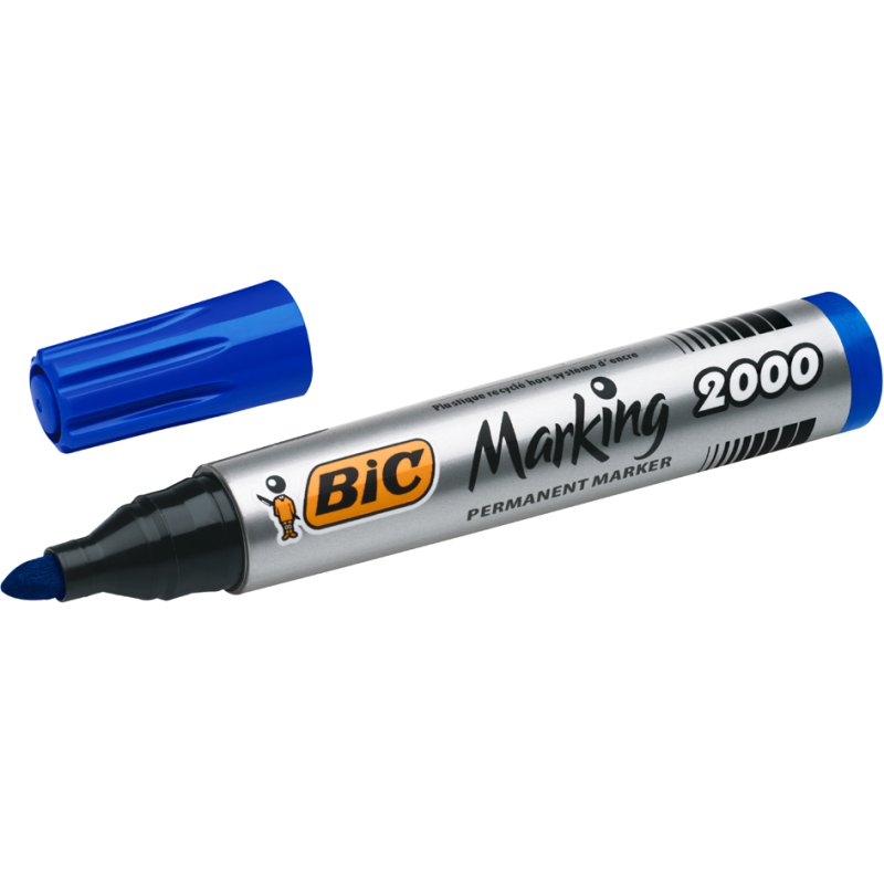 BIC marqueur permanent Marking 2000 Ecolutions, rouge, 1,7 mm