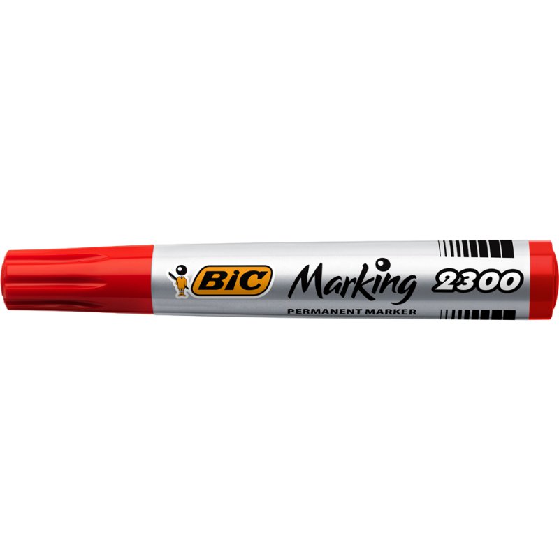 BIC marqueur permanent Marking 2300 Ecolutions, bleu, pointe biseautée