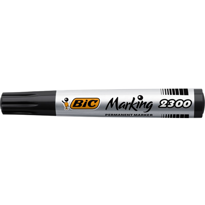BIC marqueur permanent Marking 2300 Ecolutions, bleu, pointe biseautée
