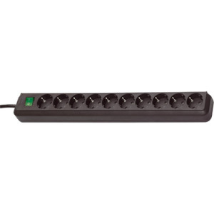 brennenstuhl stekkerdoos Eco-Line, 10-voudig, lichtgrijs, 3 m kabel